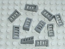 10 x LEGO Star Wars DkStone Slope Brick Grille 61409 / Set 7938 7673 8037 8019 