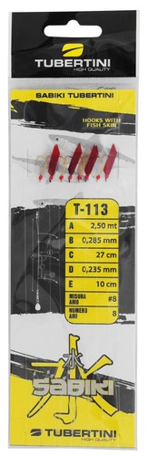 Sabiki pêche tubertini - sabiki, t-113