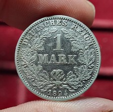 #99-34 ~ ALLEMAGNE - 1 Mark 1894 G - RARE