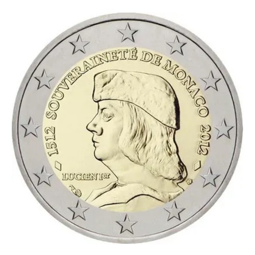 Euros commémorative monaco - euros,