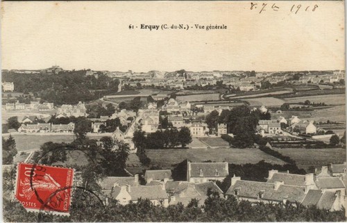 Cpa erquy vue - vue, generale