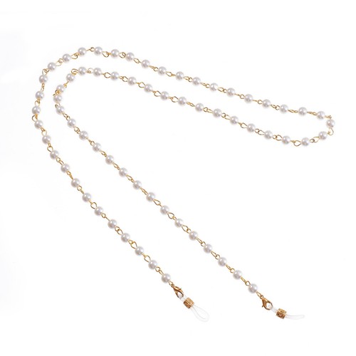 Elegant white pearl eyeglass - elegant,
