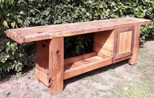 Etabli 2m60 ancien - , atelier