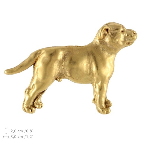 Staffie broche - staffie,