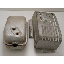 ECHAPPEMENT+GRILLE MOTEUR KAWASAKI FC 180 V (5) - MOTEUR KAWASAKI FC 180 V (5)