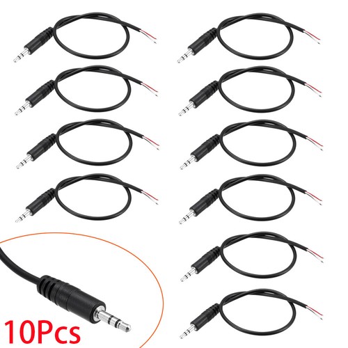 Pack 5mm male plug - 10-pack,