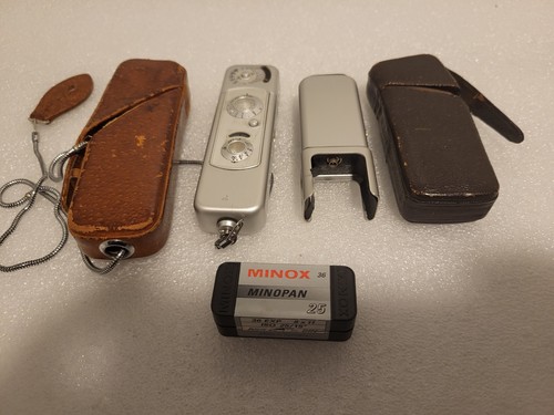 Rare minox camera without - , b