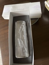 Lalique Crystal Lune Vase-