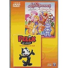 Dvd Les bisounours (les calinours au pays de casse - noisette) - Félix le chat 