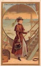 Chromos - COR13934 -Chicorée Arlatte Cambrai - Femme - Paquebot - Valises - 1