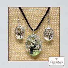 Parure Collier + Boucles