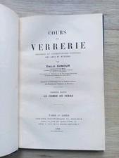 Cours de verrerie. 1ère