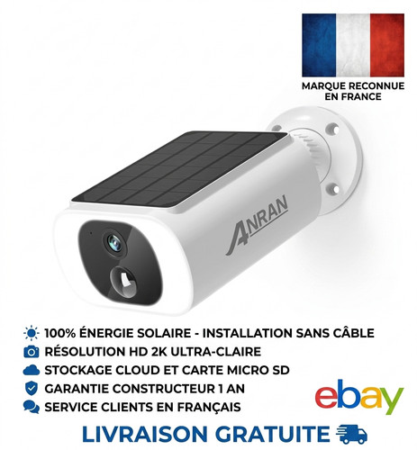 Caméra sécurité solaire - sécurité,