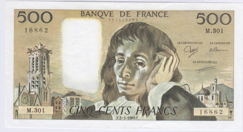 Billet france 500 francs - (fr1),
