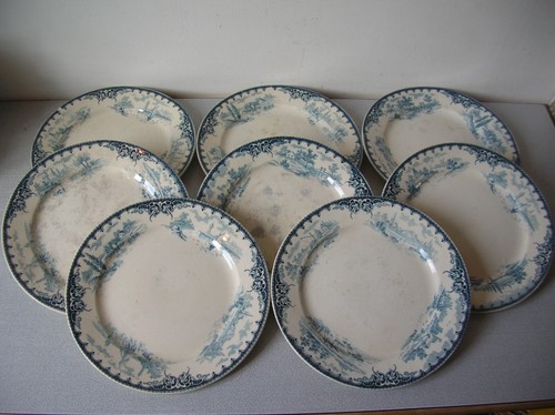 Lot anciennes assiettes - anciennes,