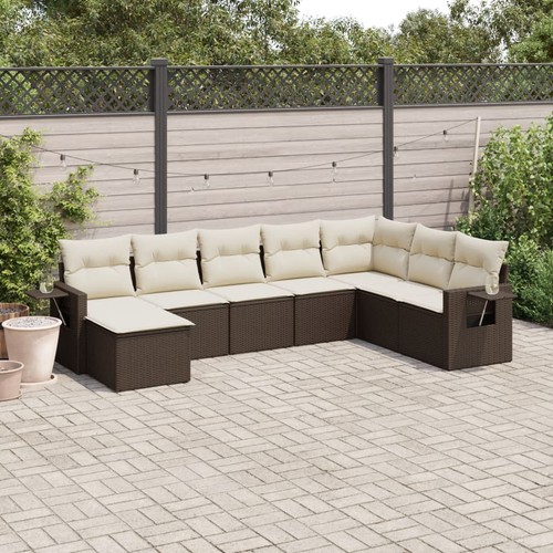 Salon jardin avec coussins - avec,