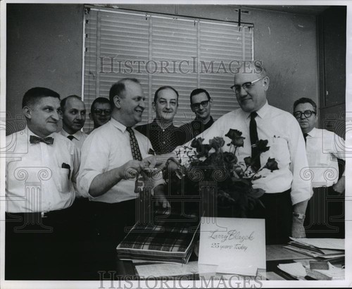 1962 press photo - photo, larry
