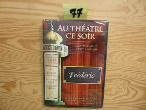 Dvd frédéric robert - dvd,