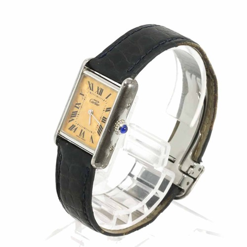 Montre femme cartier must tank - femme,