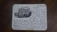 1884.lettre autographe Theodore Botrel (Penvenan Port Blanc).