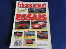 revue echappement n°262 Corvette ZR1 / Honda civic CRX V-Tec / rallye 3 / 1990