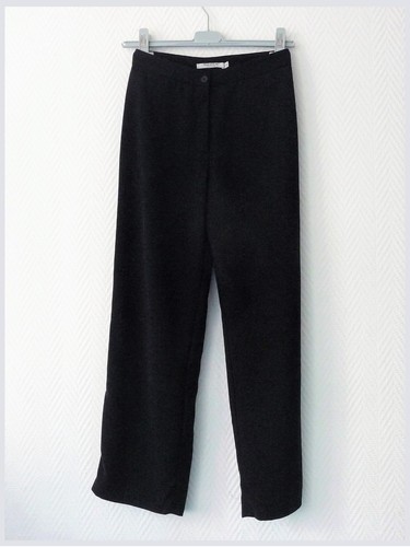 Pantalon droit bleu - pantalon,