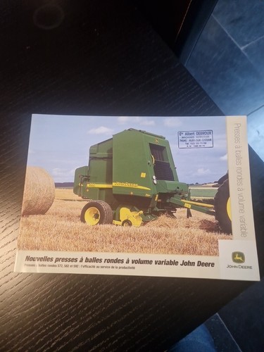 Brochure tracteur john deere - tracteur,