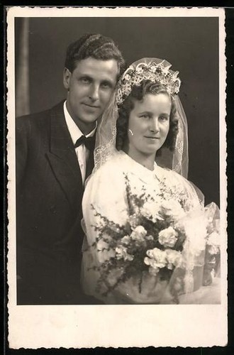 Carte postale photo couple - , de
