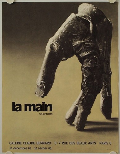 Affiche main sculptures - affiche,