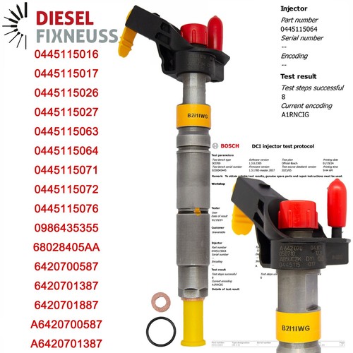 Injecteur mercedes 0445115064 - mercedes,