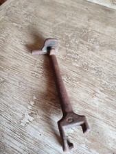 Ancienne clé à crochet, tige pour poêle à bois, Cuisinière ...Ouvre Poêle. 