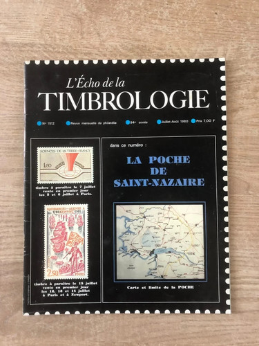 Revue écho timbrologie - revue,