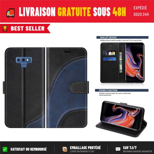 Coque portefeuille cuir - portefeuille, pu