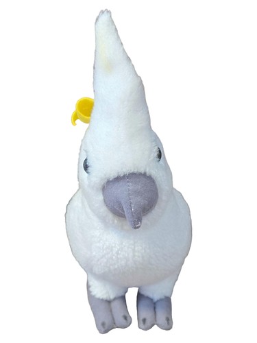 Trigon peluche cacatoès blanc - peluche,