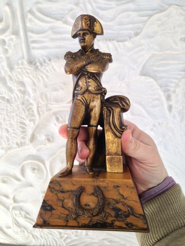 Superbe bronze socle marbre