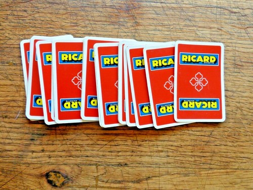 Jeux cartes ricard - 32,