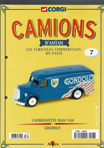 Fascicule altaya corgi camions - fascicule,