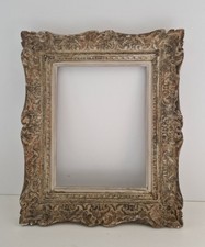 Cadre ancien Montparnasse en bois sculpté montage à clés tableau antique frame