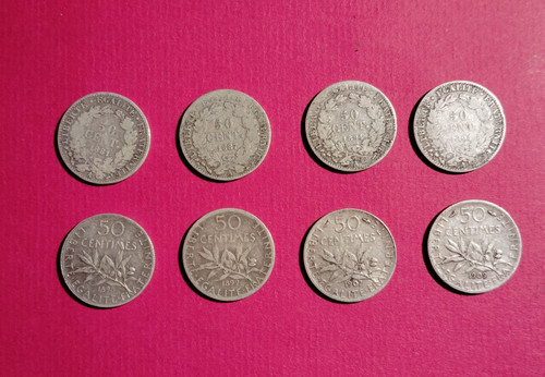 374 lot 8 - pièces,
