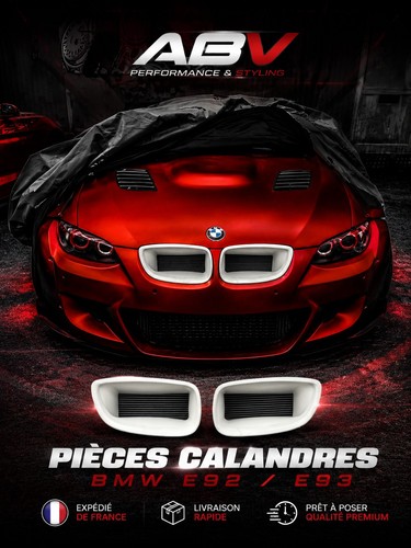 Grilles calandre bmw - grilles, e92