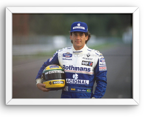 Photo encadrée ayrton senna - encadrée,