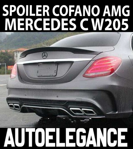 Spoiler arrière sur coffre - le,