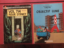 LOT 2 BD TINTIN HERGÉ VOL 714