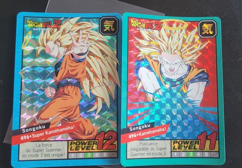 Carte dragon ball carddass - ball, z