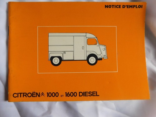 Notice emploi citroen hz - emploi,