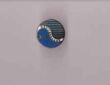 pin's traitement des eaux / OTV Méditerranée (EGF argenté) diamètre: 1,2 cm