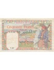 Algérie 50 Francs - Couple -