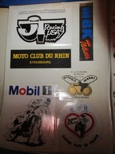 6 AUTOCOLLANTS MOTO BARIGO