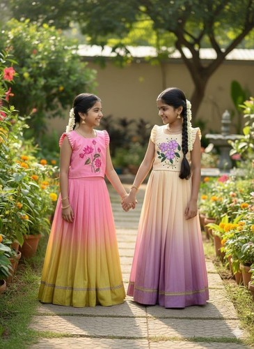 ENFANTS FILLES LEHNGA CHOLI