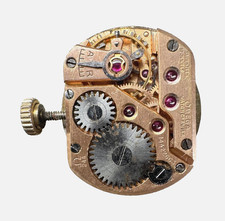 Mouvement de montre-bracelet Omega 244 FONCTIONNE 1954 bon équilibre...